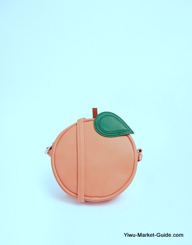 Peach Shape Bag