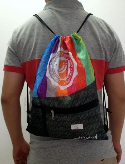 Promotional Drawstring Backpack Size