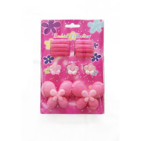 13 pcs hair accessories set for kids: claws, bands, clips