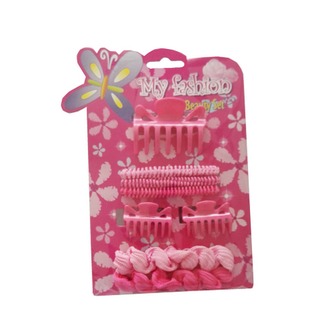 8pcs Kids Hair Accessories Set With Display Box.