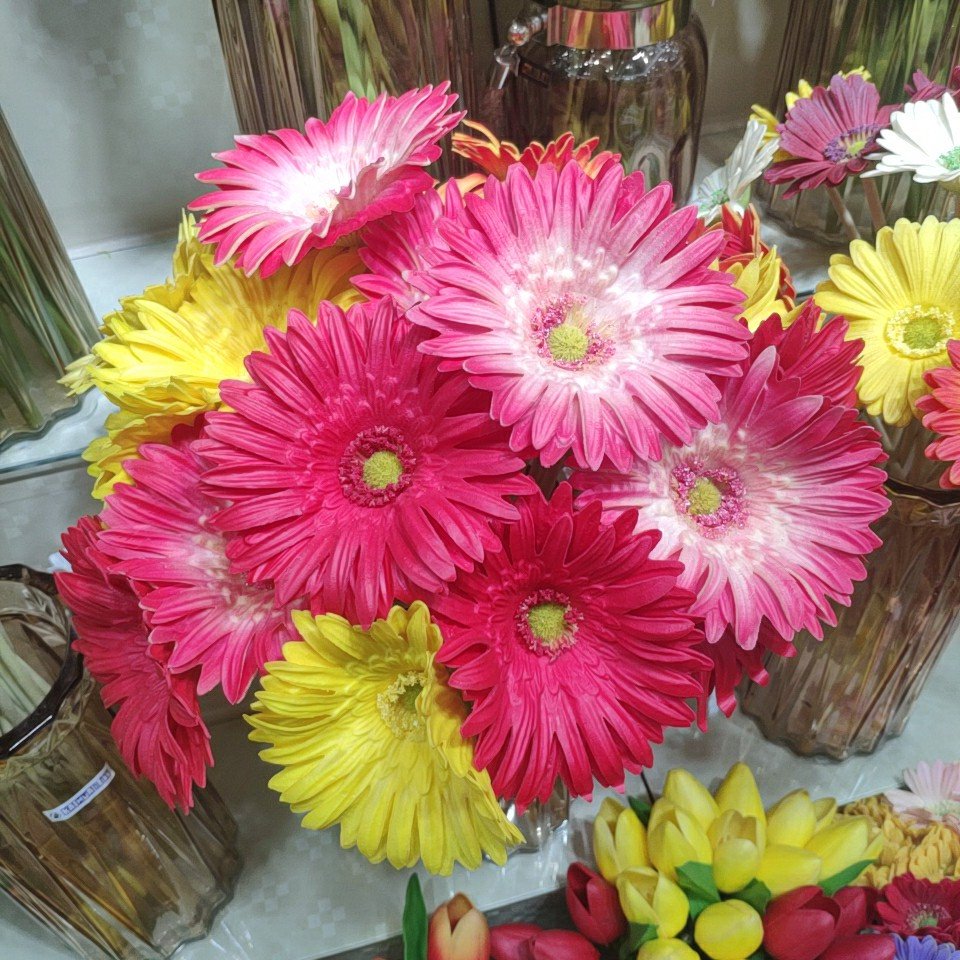 African daisy real touch (PU), Yiwu China