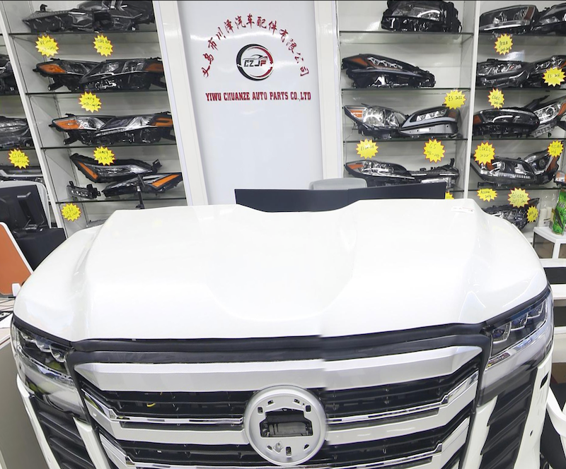 An auto lights supplier in Yiwu market, China.
