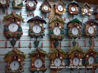 bird coming out wall clocks wholesale