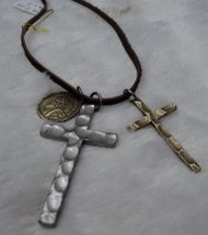 necklace with cross