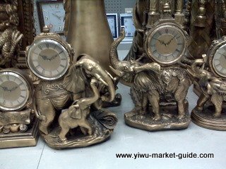 decorative clocks elephant wholesale