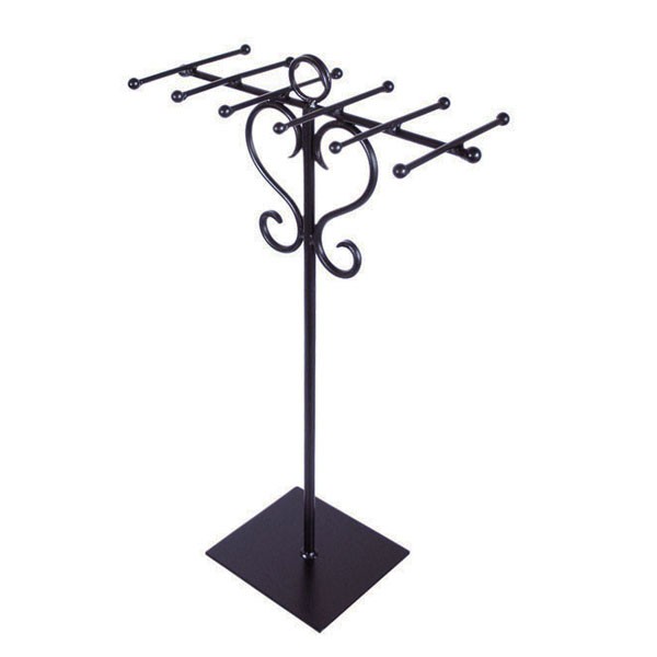 metal necklace stand