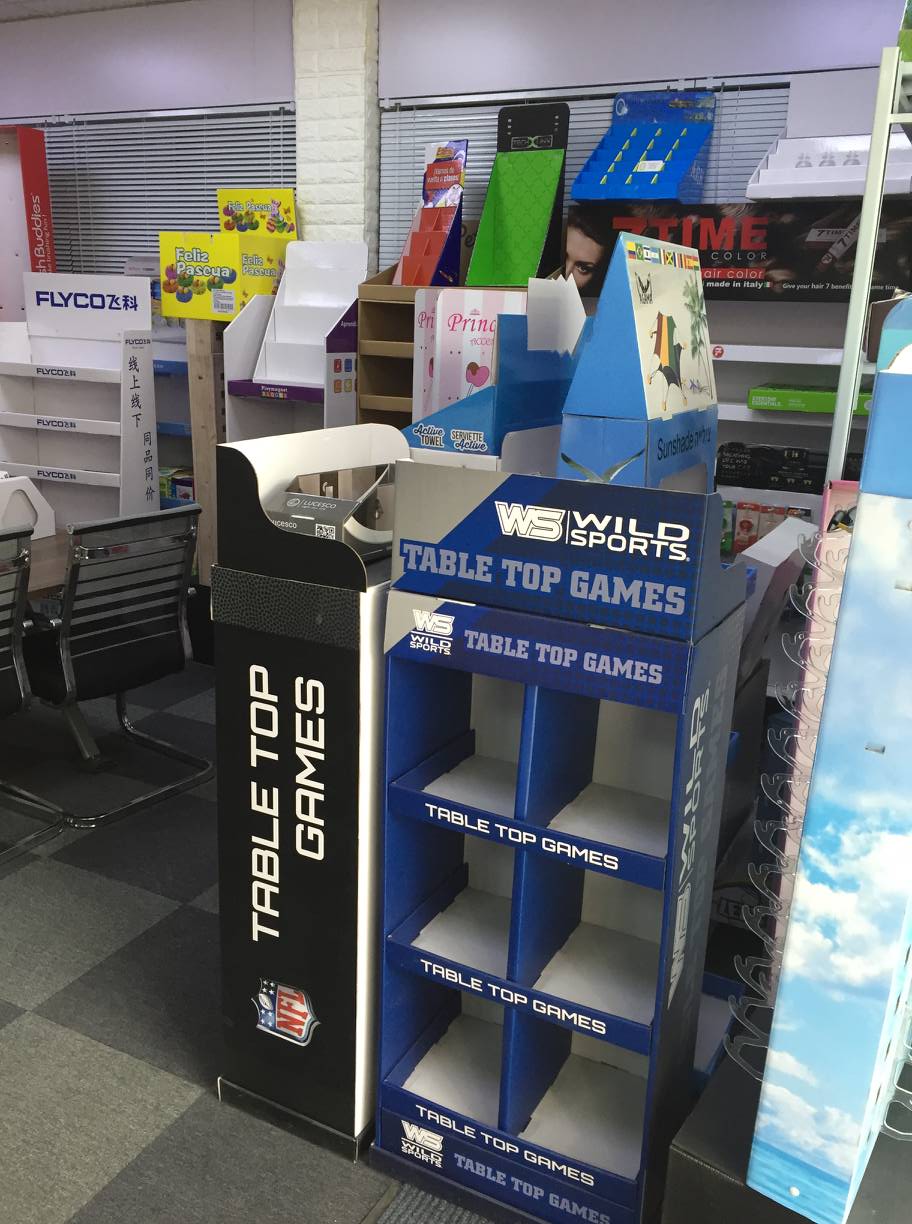 POP cardboard display stand (PDQ/CDU) Yiwu China