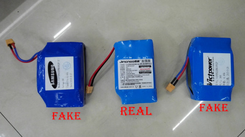 real Samsung battery VS fake