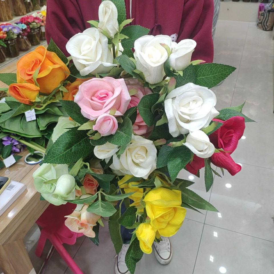 roses real touch (PU), Yiwu China 3