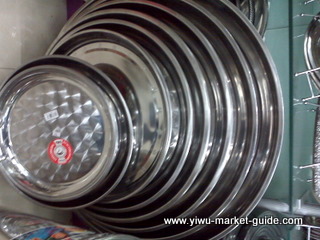 round metal tray wholesale yiwu china