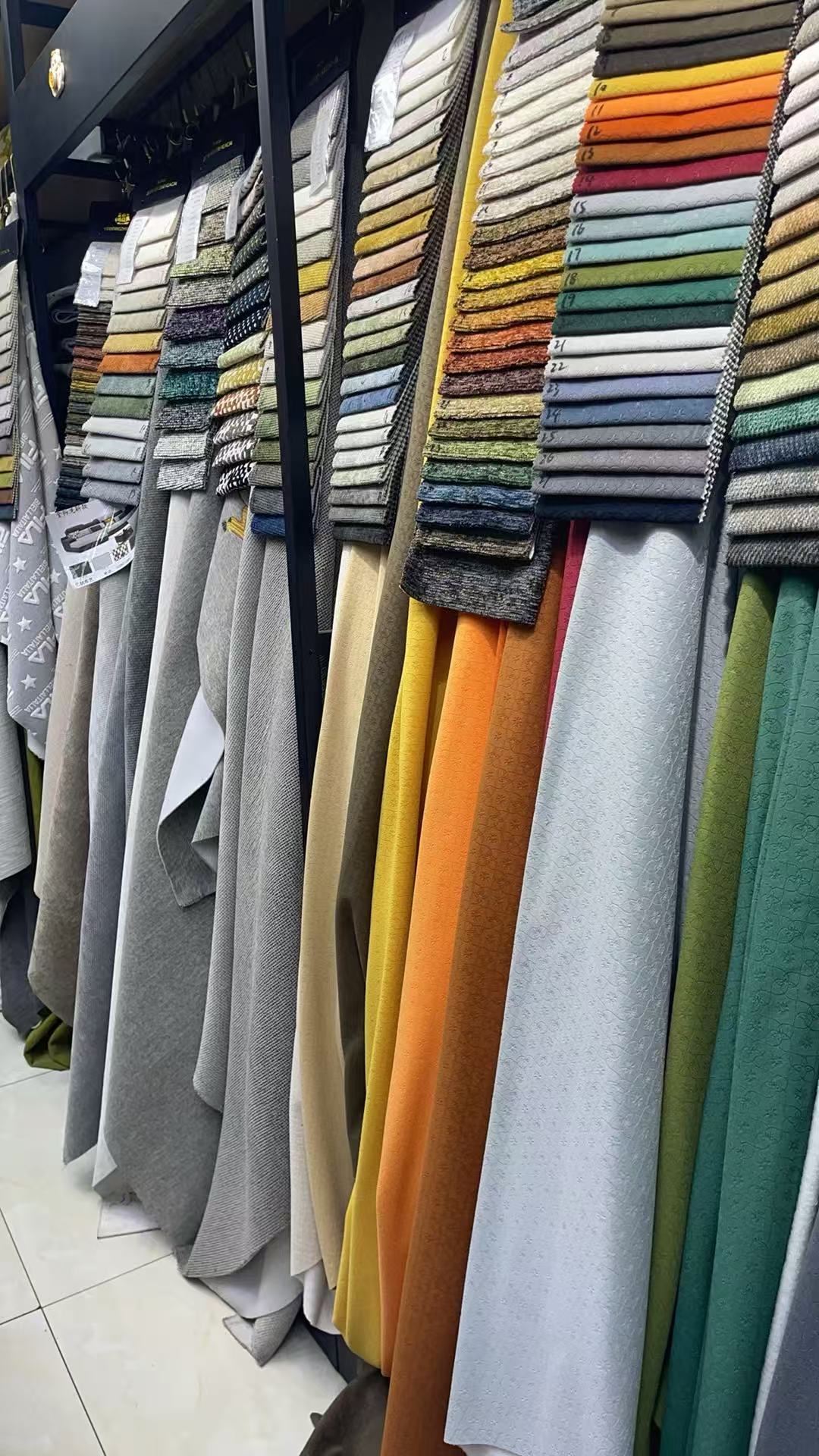 Sofa fabrics haining xucun China. Sep.27, 2026.