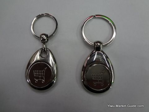 trolley coin key ring (front)