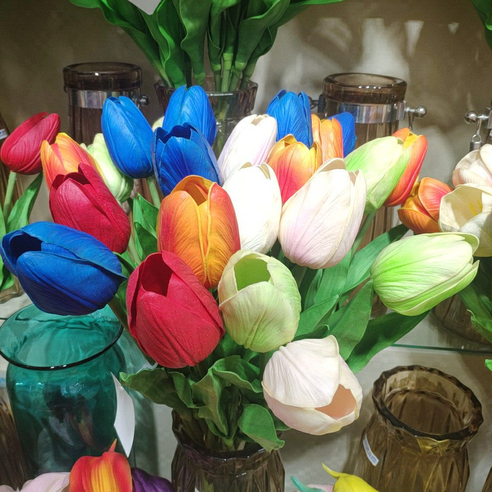 tulips real touch (PU), Yiwu China 3