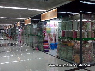 Yiwu bedding and home textile maket